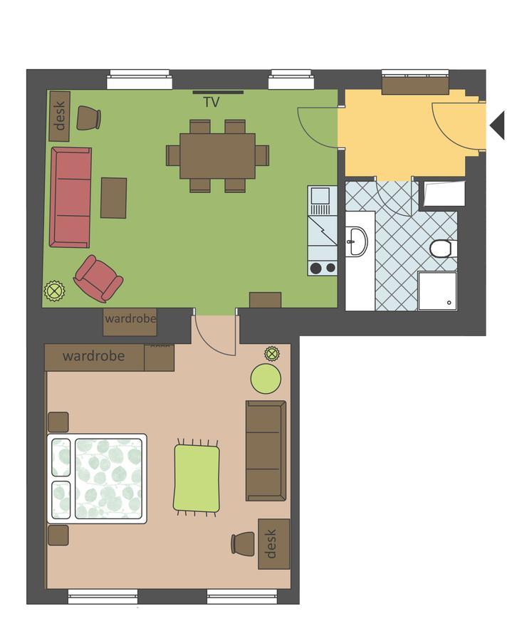 เซโน 6 อพาร์ตเมนต์ Apartment ปราก ภายนอก รูปภาพ
